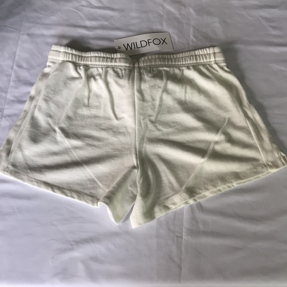 Wildfox Miami Pride Shorts Rainbow Kiss in Vanilla - Picture 8 of 15